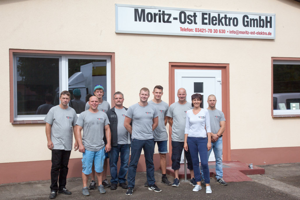 Team der Firma Moritz-Ost Elektro GmbH 2019